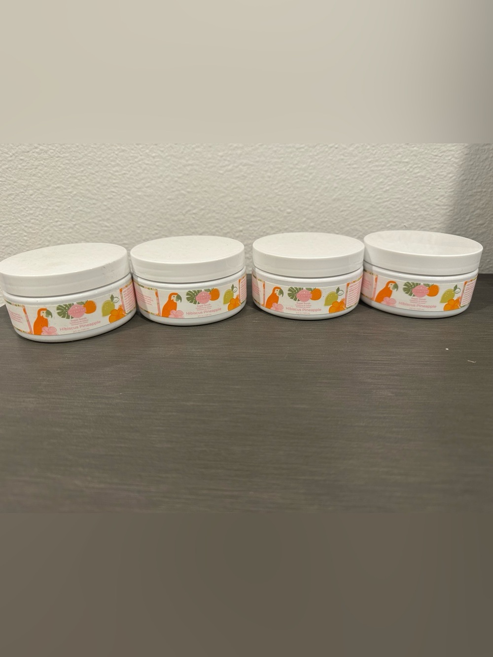 New Lot 4 Scentsy Hibiscus Pineapple Sugar Scrub